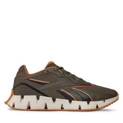 Buty do biegania Reebok. Brązowe buty do biegania Reebok, bez wzorów, bez zapięcia, do biegania. Za 229.99 zł.