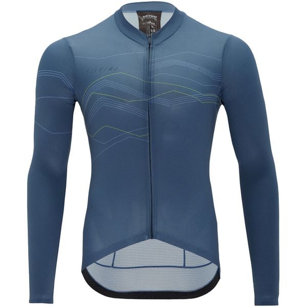 Koszulka rowerowa męska Silvini Valfuro MD2200. Niebieskie bluzy Silvini, l, bez wzorów, bez kaptura. W wyprzedaży za 398.00 zł.