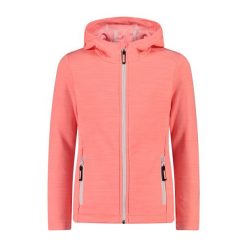 Dziewczęcy polar z kapturem CMP. Brązowe bluzy z polaru CMP, bez wzorów, z polaru, z kapturem. Za 290.50 zł.