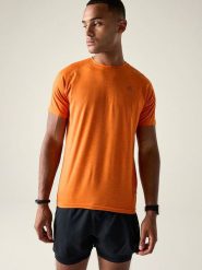 Dare 2b Koszulka funkcyjna "Persist" w kolorze pomarańczowym rozmiar: S. Pomarańczowe t-shirty sportowe Dare 2B, bez wzorów, z materiału, bez ramiączek, outdoorowe. Za 48.05 zł.