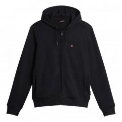 Bluza męska Napapijri Balis Fzh Sum. Czarne bluzy Napapijri, m, bez wzorów, bez kaptura. Za 349.99 zł.