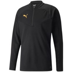 Bluza sportowa męska Puma individualFINAL 1/4 Zip Training. Czarne bluzy bez kaptura Puma, m, bez wzorów, bez kaptura. Za 159.94 zł.