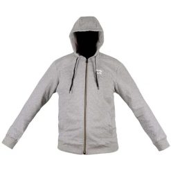 Bluza z kapturem i zamkiem błyskawicznym Iqon Explore World. Szare bluzy z kapturem IQON, l, bez wzorów, z bawełny, z kapturem. Za 278.50 zł.