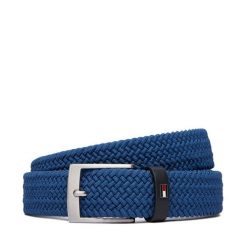 Pasek Tommy Hilfiger. Niebieskie paski Tommy Hilfiger, bez wzorów. Za 209.99 zł.