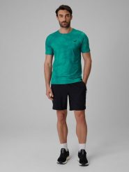 4F Spodenki treningowe szybkoschnące męskie - czarne XXL. Czarne krótkie spodenki sportowe 4F, l, bez wzorów, z materiału. Za 149.99 zł.