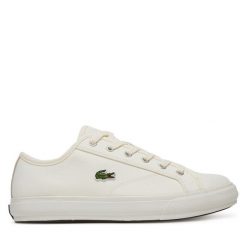Tenisówki Lacoste. Białe trampki LACOSTE, m, bez wzorów, bez zapięcia. Za 249.99 zł.