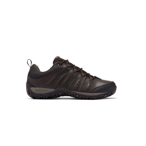 Buty Trekkingowe Męskie Columbia Woodburn II Waterproof. Brązowe trekkingi Columbia, bez wzorów, z materiału, bez zapięcia. Za 389.99 zł.