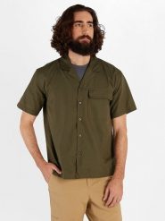 Marmot Koszula funkcyjna "Muir Camp" w kolorze khaki rozmiar: S. Brązowe koszule Marmot, s, bez wzorów, bez kołnierzyka, bez ramiączek. Za 86.99 zł.