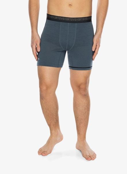 Bokserki termoaktywne męskie Ortovox 185 Rock N Wool Boxer. Szare bielizna termoaktywna ORTOVOX, l, bez wzorów, z materiału. Za 236.49 zł.