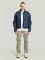 G-Star Bojówki w kolorze beżowym rozmiar: W35/L32. Brązowe joggery i bojówki G-Star, l, bez wzorów, retro. Za 234.97 zł.