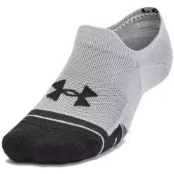 Skarpety Under Armour UA Performance Tech 3-Pack Ultra Low Tab. Szare skarpety Under Armour, bez wzorów. Za 56.99 zł.