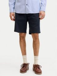 Jack & Jones Szorty materiałowe Ace Vance 12293005 Granatowy Regular Fit. Niebieskie szorty Jack & Jones, m, bez wzorów, z bawełny. Za 159.99 zł.