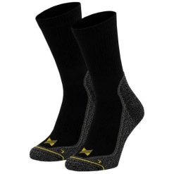 Męskie skarpety robocze ESD - antystatyczne - 2 pary - Multi Czarny. Czarne skarpety XTREME SOCKSWEAR, bez wzorów, z elastanu. Za 147.52 zł.