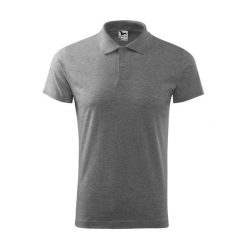 Męska Koszulka Polo Z Pojedynczym Jerseyem. Szare koszulki polo ALDER, m, bez wzorów, z jersey, bez kołnierzyka, bez ramiączek. Za 75.99 zł.