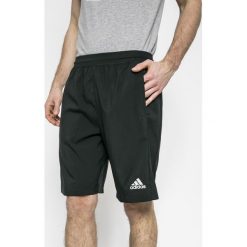 Adidas Performance - Szorty. Czarne krótkie spodenki sportowe adidas Performance, m, bez wzorów, z dzianiny. W wyprzedaży za 89.90 zł.