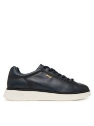 BOSS Sneakersy Bulton 50568773 Granatowy. Niebieskie buty sportowe casual Boss, bez wzorów, ze skóry, bez zapięcia. Za 1,149.00 zł.