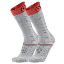 Skarpety narciarski doroslych Sidas Ski Merino Performance LV cienka grubosc. Brązowe skarpety SIDAS, bez wzorów. Za 175.00 zł.