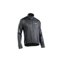 Kurtka rowerowa od wiatru i deszczu NORTHWAVE Vortex 2 DWR. Czarne kurtki Northwave, l, bez wzorów, bez kaptura. Za 189.99 zł.