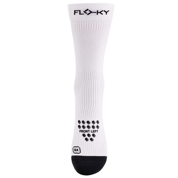 Miękkie Skarpetki S-Mash 3D Dorosłych. Białe skarpetki sportowe FLOKY, bez wzorów, z materiału. Za 205.99 zł.