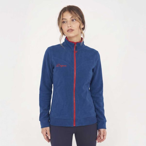 Męska Bluza Mayte do Treningu i Biegania Niebiesko-Koralowa. Niebieskie bluzy z kapturem Legea, l, bez wzorów, z bawełny, z kapturem. Za 116.00 zł.