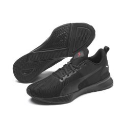 Buty do biegania Flyer PUMA Black High Risk Red. Czarne buty do biegania Puma, bez wzorów, bez zapięcia, do biegania. Za 303.83 zł.