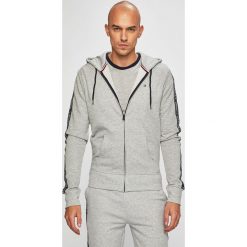 Tommy Hilfiger - Bluza. Szare bluzy z kapturem Tommy Hilfiger, z aplikacjami, z bawełny. Za 359.90 zł.