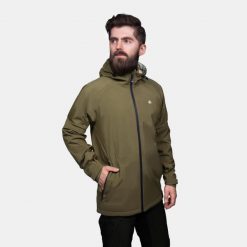 Kurtka męska 2,5 warstwowa Alpinus Girdiman 20 000 mm H2O. Zielone kurtki Alpinus, m, bez wzorów, bez kaptura. Za 389.99 zł.