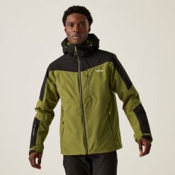 Kurtka turystyczna 3 w 1 męska Wentwood IX. Czarne kurtki Regatta, na jesień, l, bez wzorów, z materiału, bez kaptura. Za 546.70 zł.