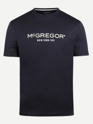 McGregor Koszulka w kolorze granatowym rozmiar: XL. Niebieskie bezrękawniki McGregor, xl, bez wzorów, z bawełny, bez kołnierzyka, bez ramiączek. Za 82.64 zł.