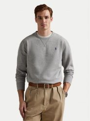 Polo Ralph Lauren Bluza 710766772004 Szary Regular Fit. Szare bluzy Polo Ralph Lauren, m, bez wzorów, z bawełny, bez kaptura. Za 769.99 zł.