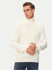 La Martina Golf ZMS019 YW091 Écru Regular Fit. Golfy La Martina, m, bez wzorów, z bawełny, bez kołnierzyka, bez ramiączek. Za 419.99 zł.