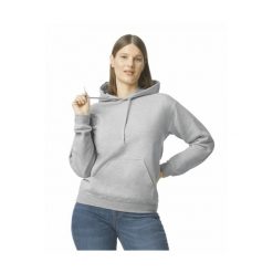 Bluza z kapturem Gildan Midweight Softstyle. Szare bluzy z kapturem GILDAN, xl, bez wzorów, z bawełny, z kapturem. Za 114.80 zł.