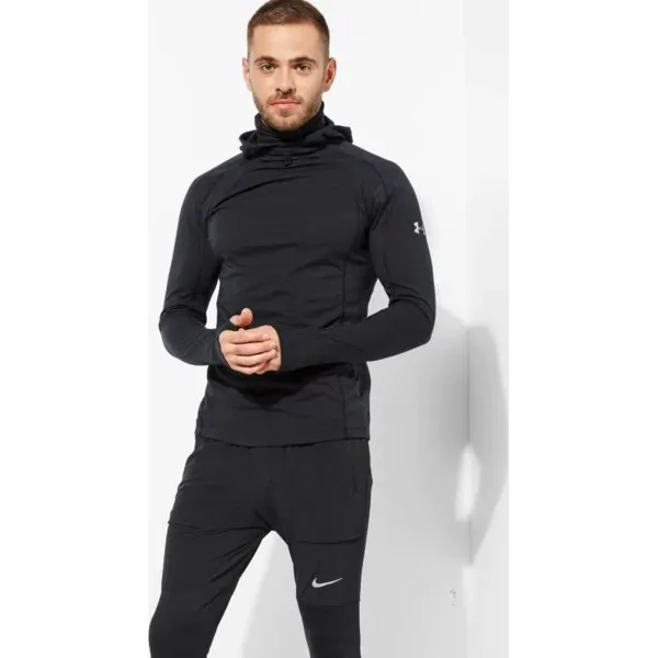 Under Armour Bluza Ua Swyft Face Hoody , czarny, rozmiar S. Czarne odzież kompresyjna Under Armour, m, bez wzorów, z materiału. W wyprzedaży za 159.99 zł.