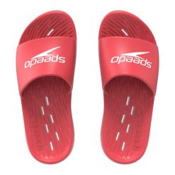 Klapki basenowe antypoślizgowe męskie Speedo Slide. Białe klapki Speedo, z materiału. Za 78.39 zł.
