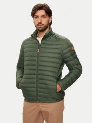Save The Duck Kurtka puchowa D32430M GIGA19 Zielony Regular Fit. Zielone kurtki Save the duck, m, bez wzorów, z puchu, bez kaptura. Za 459.99 zł.