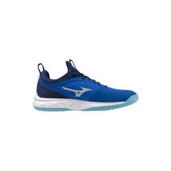 Buty do siatkówki Mizuno Wave Luminous 3. Niebieskie buty do biegania Mizuno, bez wzorów, bez zapięcia, do biegania, mizuno wave. Za 624.05 zł.