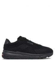 Tommy Hilfiger Sneakersy Faston 6c Mix FM0FM05423 Czarny. Czarne buty sportowe casual Tommy Hilfiger, bez wzorów, z materiału, bez zapięcia. Za 439.99 zł.