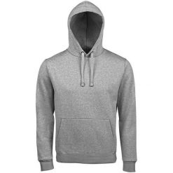 Męska Bluza Z Kapturem Spencer Melange. Szare bluzy SOL'S, m, bez wzorów, z kapturem. Za 161.99 zł.