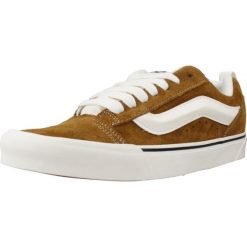 Buty VANS KNU SKOOL Brązowy. Brązowe buty sportowe casual Vans, bez wzorów, z tkaniny, bez zapięcia. Za 320.99 zł.