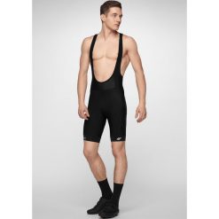 Spodenki rowerowe męskie RSM153 - głęboka czerń. Spodenki rowerowe marki 4F. Za 249.99 zł.