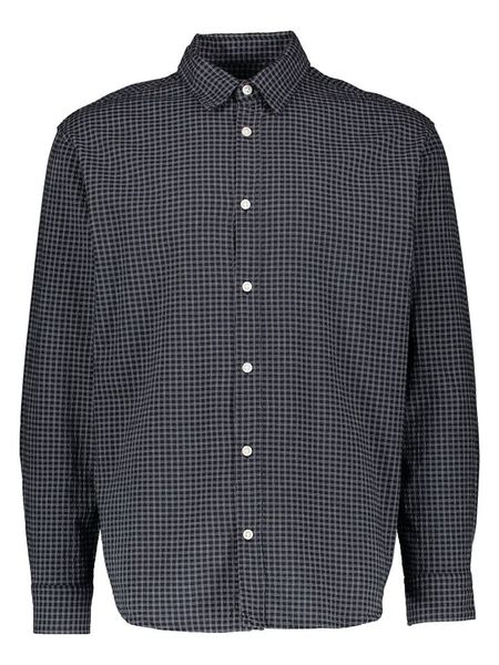 Jack & Jones Koszula "Conrad" - Regular fit - w kolorze granatowym rozmiar: L. Niebieskie koszule Jack & Jones, l, bez wzorów, bez kołnierzyka, bez ramiączek. Za 83.03 zł.