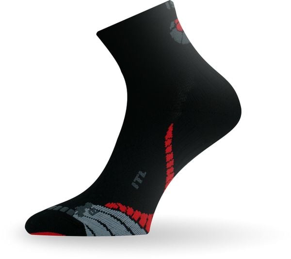Skarpety trekkingowe Lasting ITL 903 Coolmax S (34-37). Czarne skarpety LASTING, z aplikacjami, z dzianiny. Za 49.00 zł.