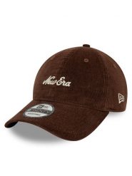 New Era Czapka z daszkiem Premium Cord 9Twenty 60595316 Brązowy. Brązowe czapki z daszkiem New Era, bez wzorów, z bawełny. Za 109.99 zł.