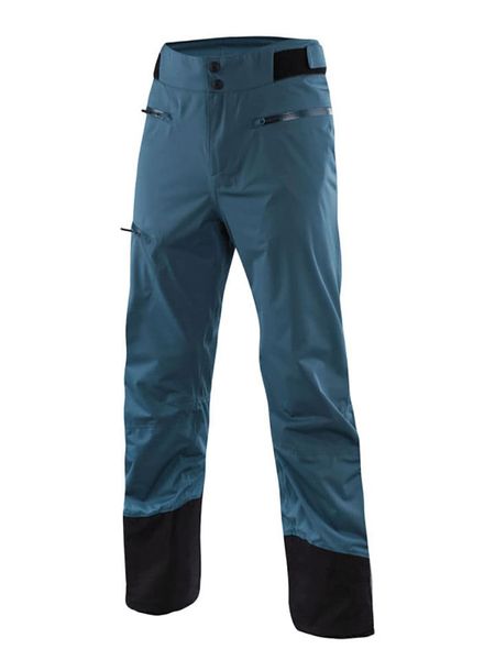 Löffler Spodnie turystyczne "Active GTX" w kolorze granatowym rozmiar: L. Niebieskie spodnie narciarskie i snowboardowe LOFFLER, l, bez wzorów, z gore-texu, narciarskie, gore-tex. Za 766.90 zł.