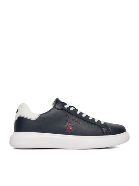 U.S. Polo Assn. Sneakersy EO-AUSTIN001M/6L1 Granatowy. Niebieskie buty sportowe casual U.S. Polo Assn., bez wzorów, ze skóry, bez zapięcia. Za 184.99 zł.