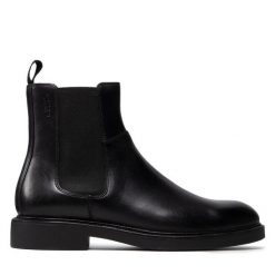 Sztyblety Vagabond Shoemakers. Czarne botki sznurowane Vagabond Shoemakers, bez wzorów, bez obcasa, bez zapięcia. Za 769.99 zł.