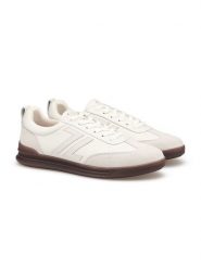 LLOYD Skórzane sneakersy w kolorze białym rozmiar: 44. Białe buty sportowe casual Lloyd, bez wzorów, bez zapięcia. Za 279.95 zł.