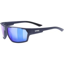 Okulary rowerowe dla dorosłych Uvex Sportstyle 233 z Polaryzacją. Czarne okulary przeciwsłoneczne Uvex. Za 219.90 zł.