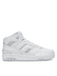 Shaq Sneakersy BREAKER MID AQ95013M-WS Biały. Białe buty sportowe casual Shaq, bez wzorów, ze skóry, bez zapięcia. Za 249.99 zł.