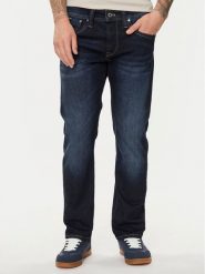 Pepe Jeans Jeansy Cash PM206318 Granatowy Regular Fit. Niebieskie jeansy Pepe Jeans, m. Za 439.99 zł.